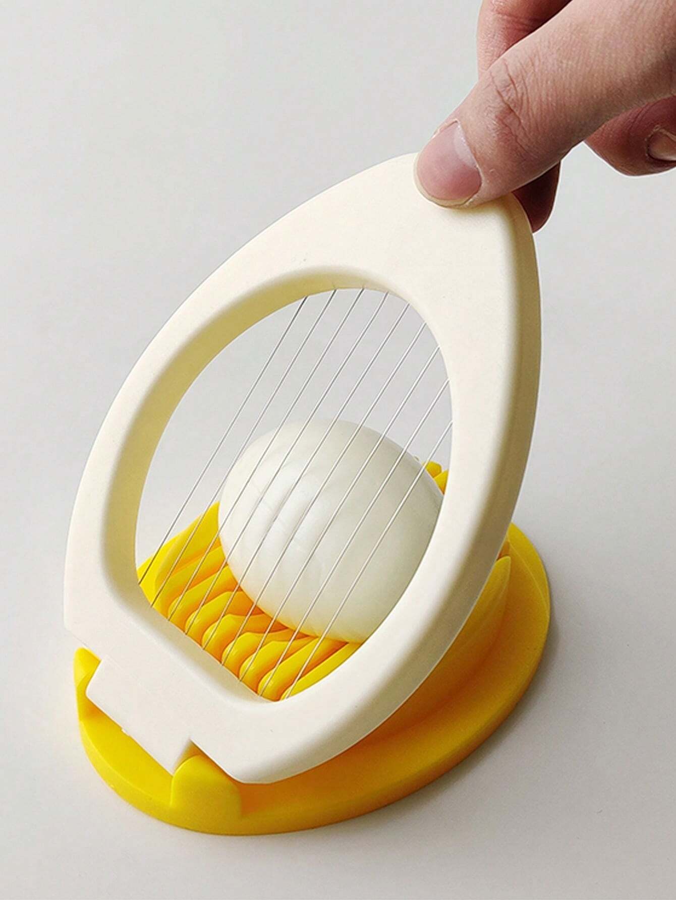 Kitchen Gadgets Wirecutter - Two Tone Egg Cutter Multifunctional Boiled