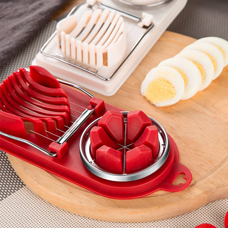 Kitchen Gadgets Wirecutter - Egg Slicer 2 in 1 Stainless