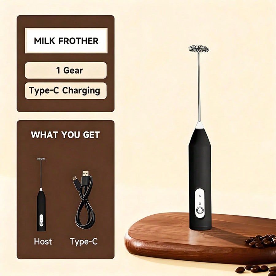 Kitchen Gadgets Electric - 1-Pack Handheld Electric Mixer, Egg Beater,