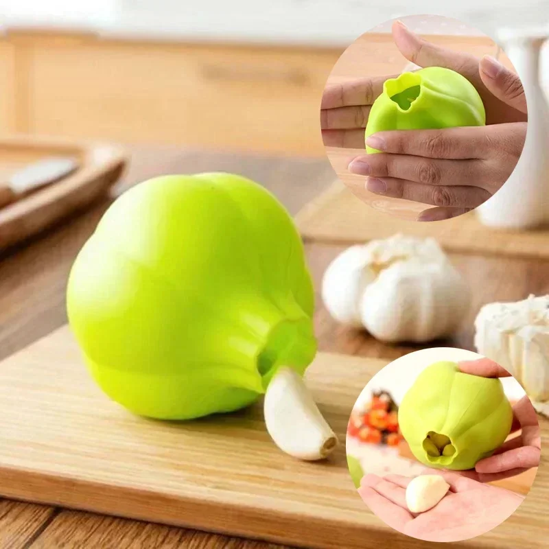 Kitchen Gadgets Garlic - Silicone Garlic Peeler Garlic Skin Remover