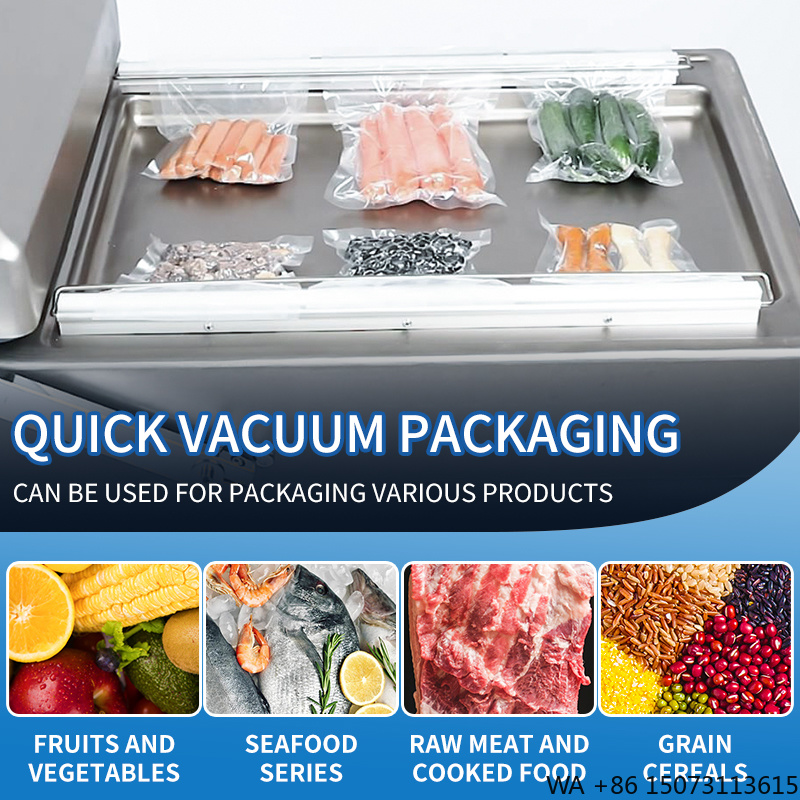 Food Vacuum Sealer - DZ-500 Commercial Vacuum Sealer Double Chamber
