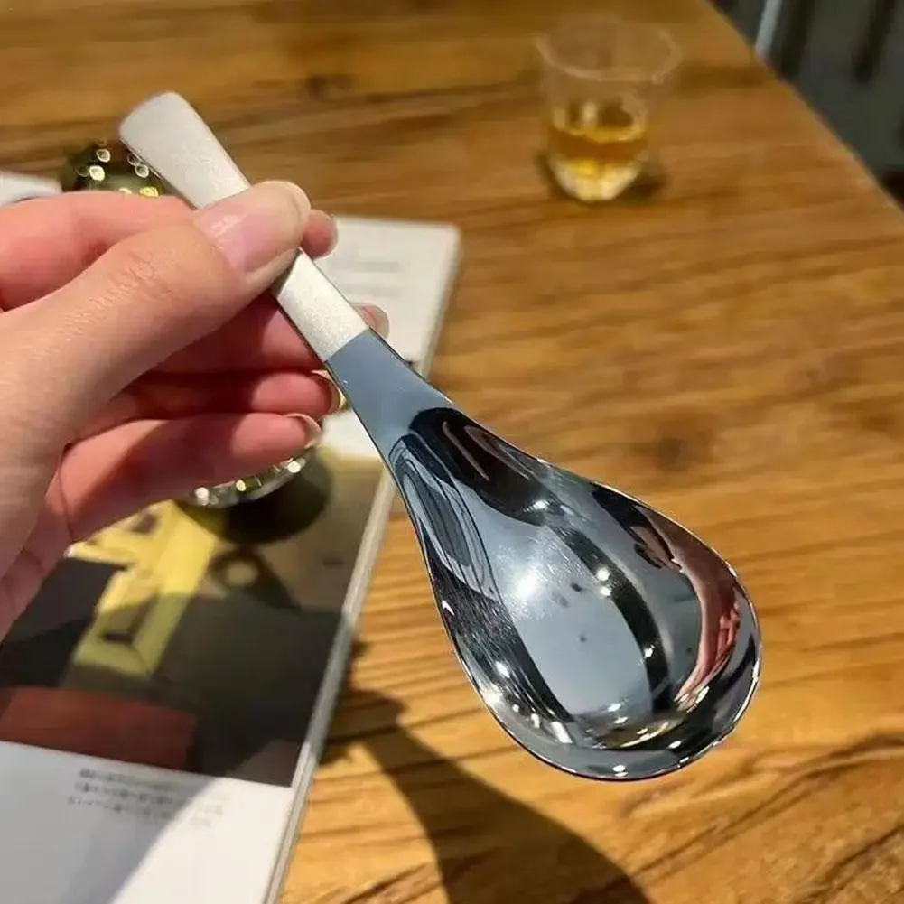 Korean Kitchen Gadgets - Korean Stainless Steel Thickening Spoon Creative