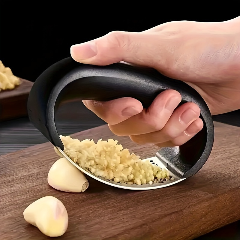 Kitchen Gadgets Garlic - 1 Stainless Steel Garlic Press Manual
