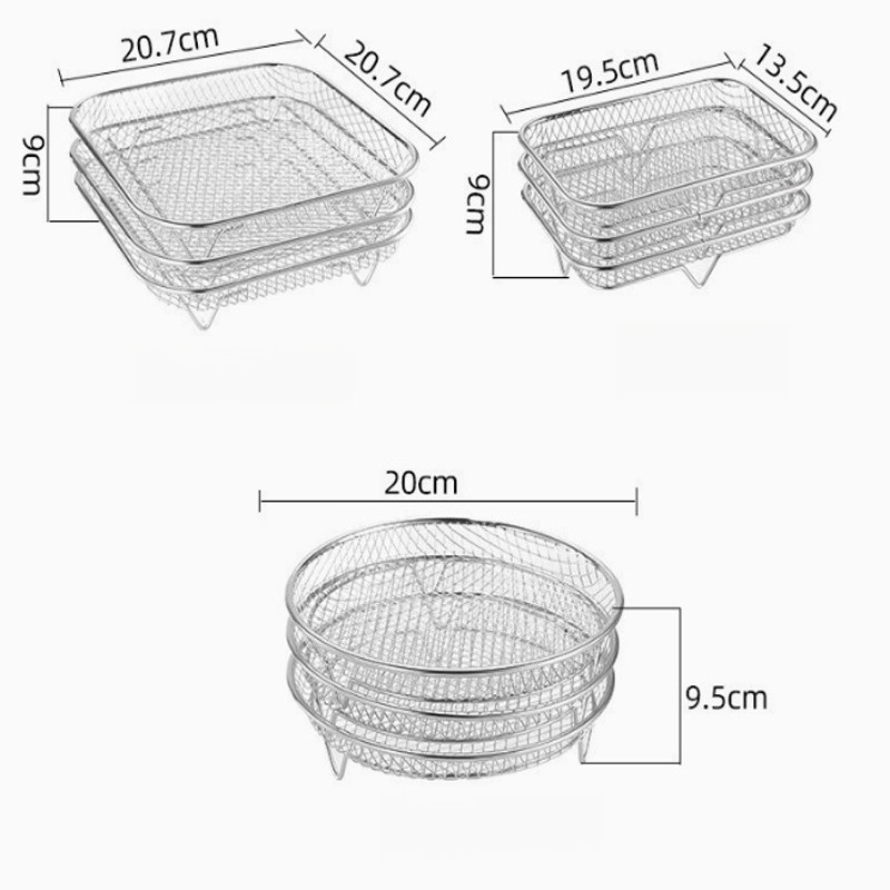 Air Fryer Rack Air Fryer Oven  - Air Fryer Accessories ulasan dan harga