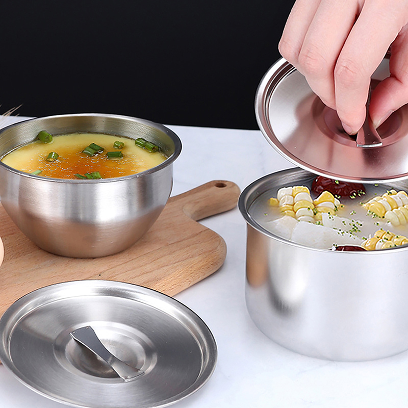 1Pc Stainless Steel Rice Bowl  - Korean Kitchen Gadgets ulasan dan harga