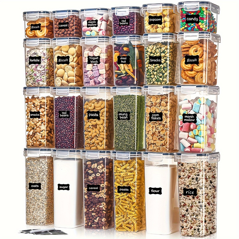 24Pcs Food Storage Containers  - Kitchen Gadgets Worth Buying ulasan dan harga