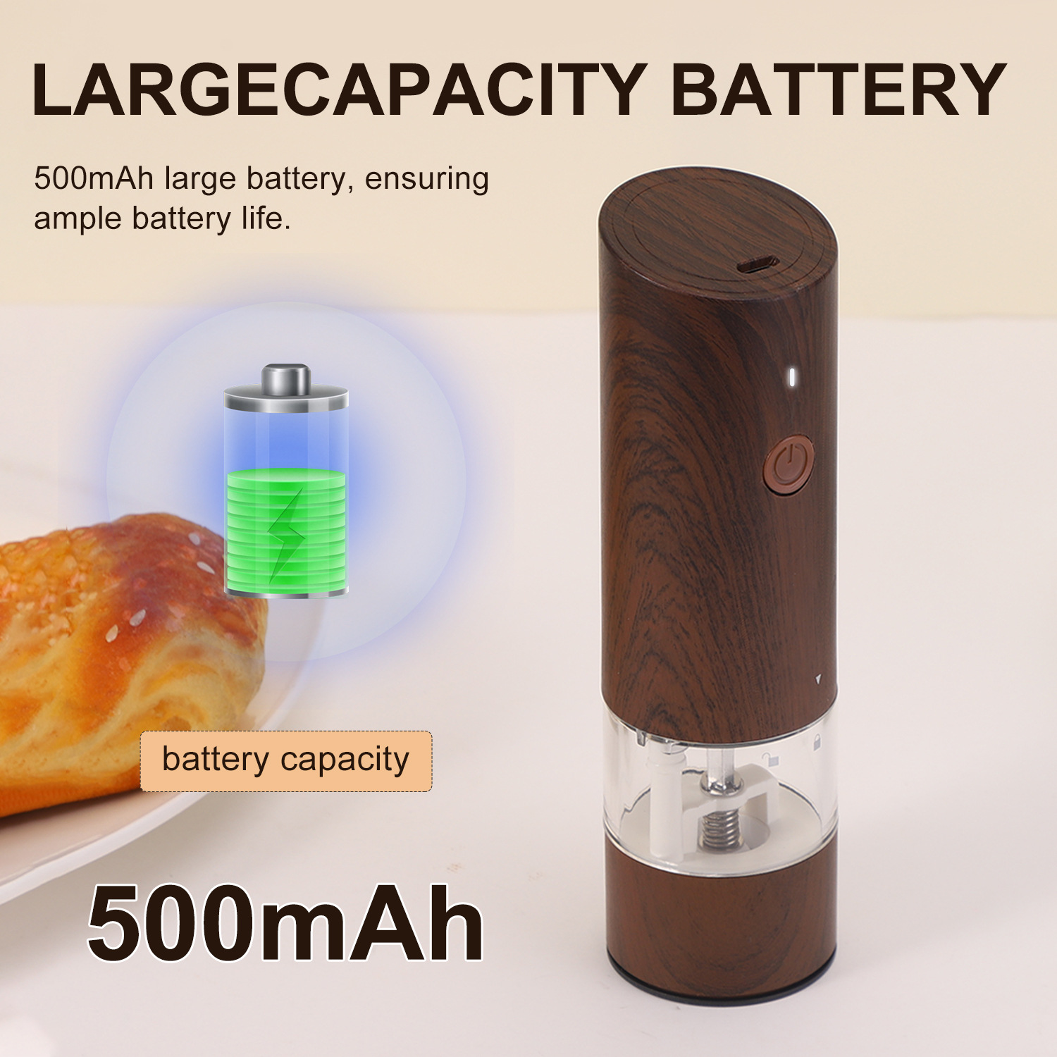 Electric Sea Salt And Pepper G - Kitchen Gadgets Electric ulasan dan harga