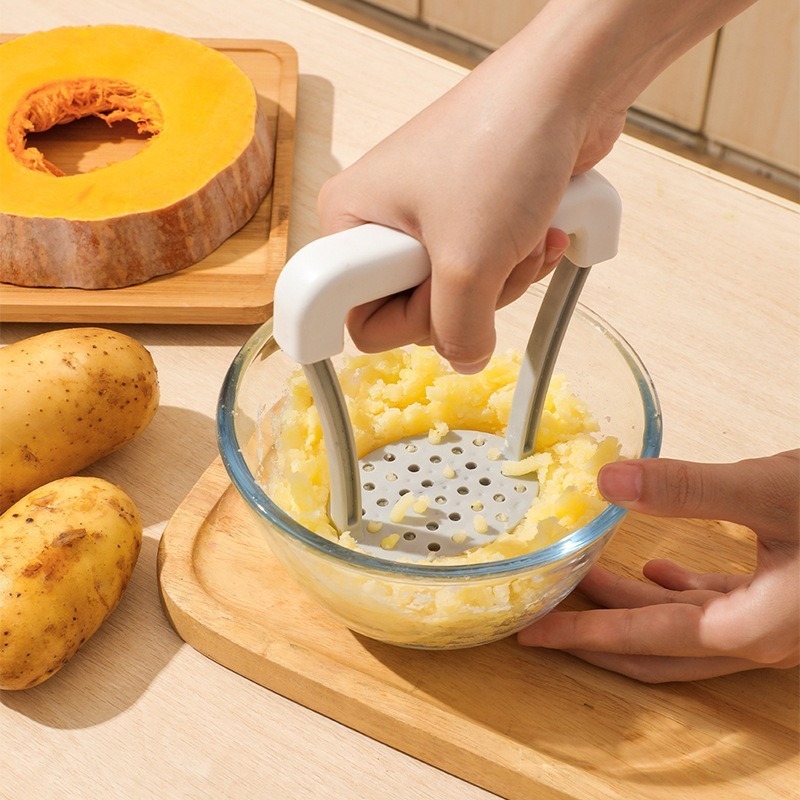 Manual Potato Masher Handheld  - Kitchen Gadgets And Utensils ulasan dan harga