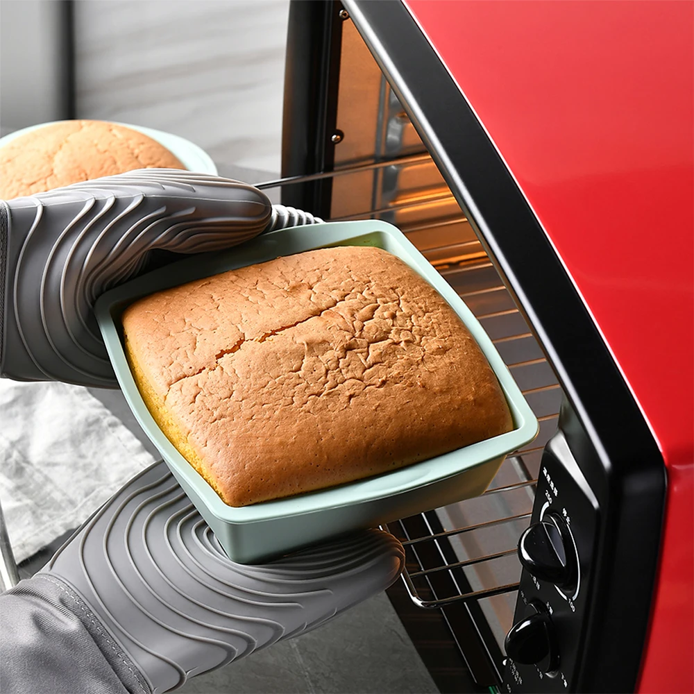 1/4Pcs Silicone Square Cake Mo - Kitchen Gadgets Worth Buying ulasan dan harga