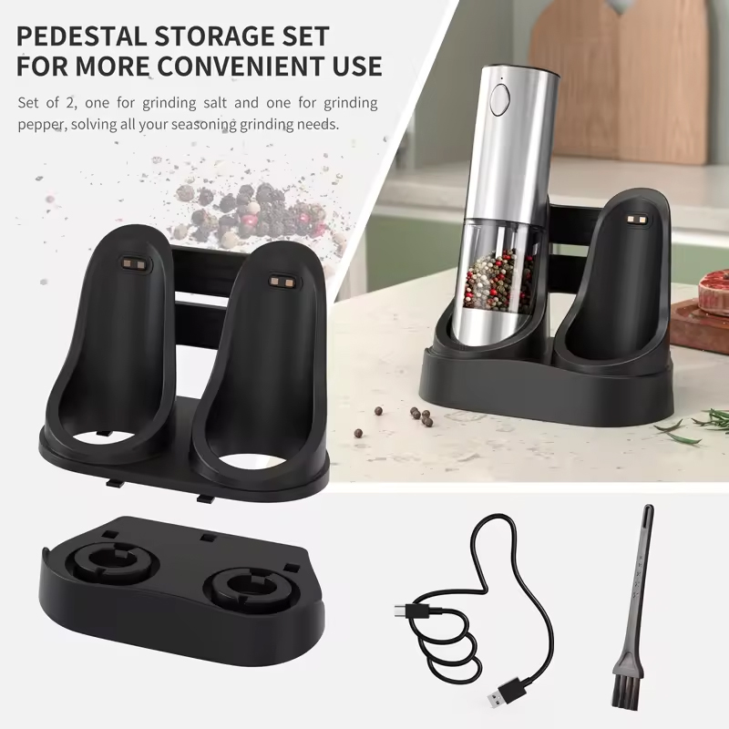 1/2PCS Electric Salt And Peppe - Kitchen Gadgets Electric ulasan dan harga