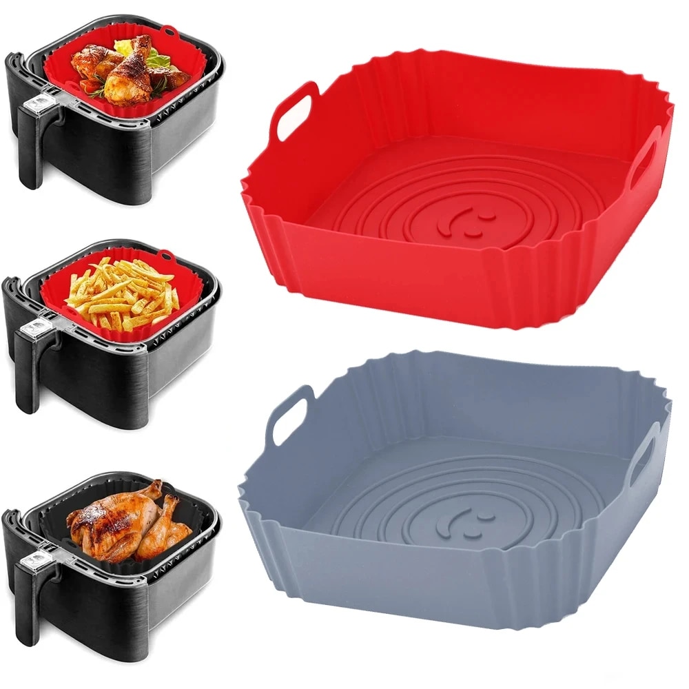 1PC Reusable Airfryer Pan Line - Air Fryer Accessories ulasan dan harga