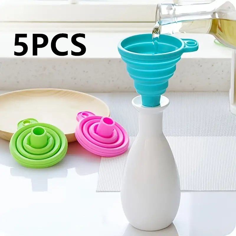 Silicone Folding Funnel Multif - Kitchen Gadgets And Utensils ulasan dan harga