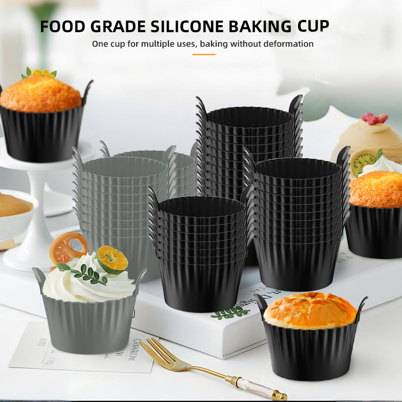 4pcs/6pcs Silicone Egg Cup Poa - Air Fryer Accessories ulasan dan harga