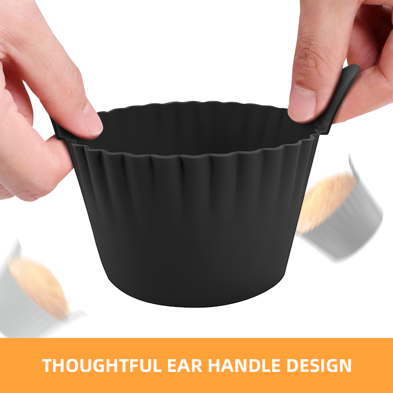 4pcs/6pcs Silicone Egg Cup Poa - Air Fryer Accessories ulasan dan harga