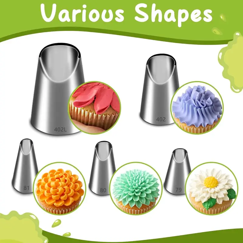 5PCS Stainless Steel Piping No - Kitchen Gadgets Worth Buying ulasan dan harga