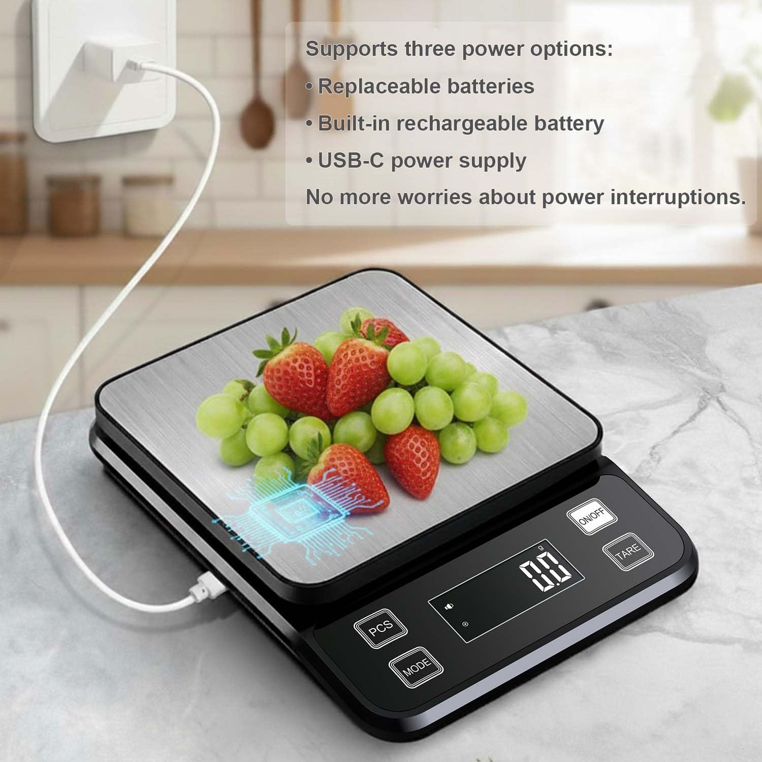 2026 New Waterproof Digital Ki - Digital Kitchen Scale ulasan dan harga
