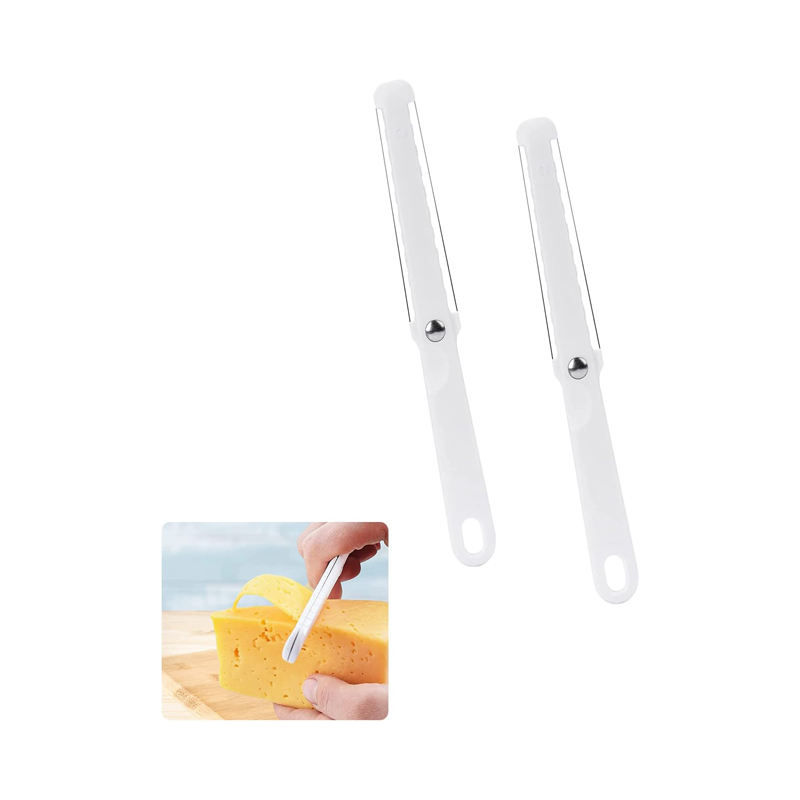 2Pcs Cheese Slicers Multifunct - Kitchen Gadgets Wirecutter ulasan dan harga