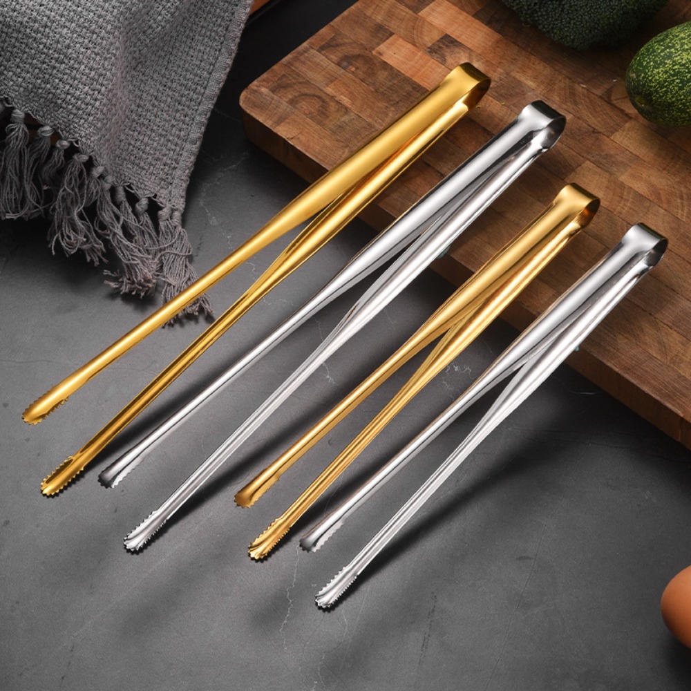 Stainless Steel Grill Tongs Fo - Kitchen Gadgets And Utensils ulasan dan harga