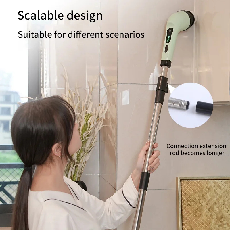 9-in-1 Electric Cleaning Brush - Kitchen Gadgets Electric ulasan dan harga