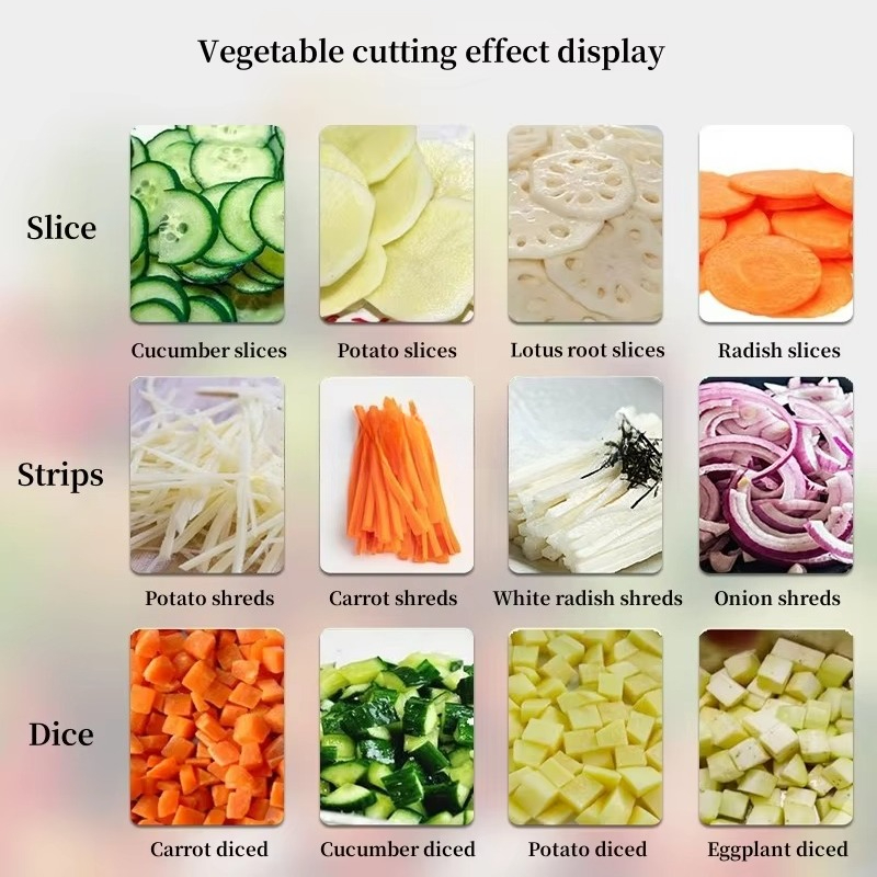 2.2Kw multifunctional green on - Vegetable Chopper ulasan dan harga