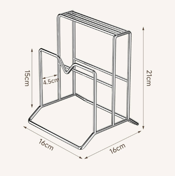 Kitchen Knife Organizer Rack W - Kitchen Gadgets And Utensils ulasan dan harga
