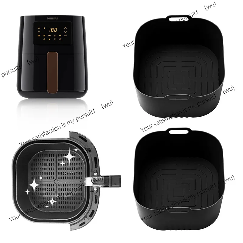17cm Silicone Air Fryer Mould  - Air Fryer Accessories ulasan dan harga