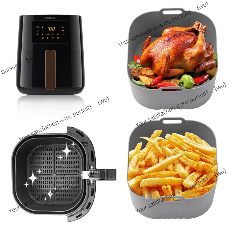 17cm Silicone Air Fryer Mould  - Air Fryer Accessories ulasan dan harga