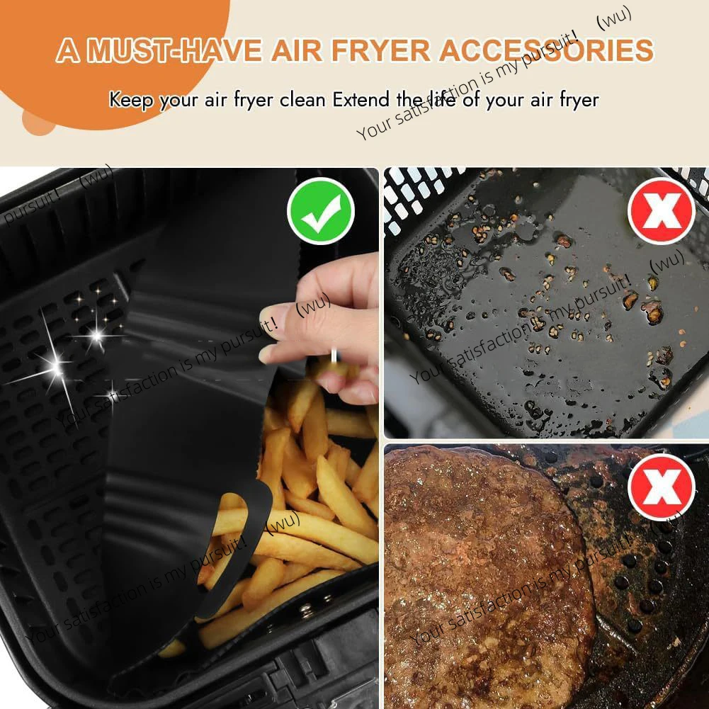 17cm Silicone Air Fryer Mould  - Air Fryer Accessories ulasan dan harga