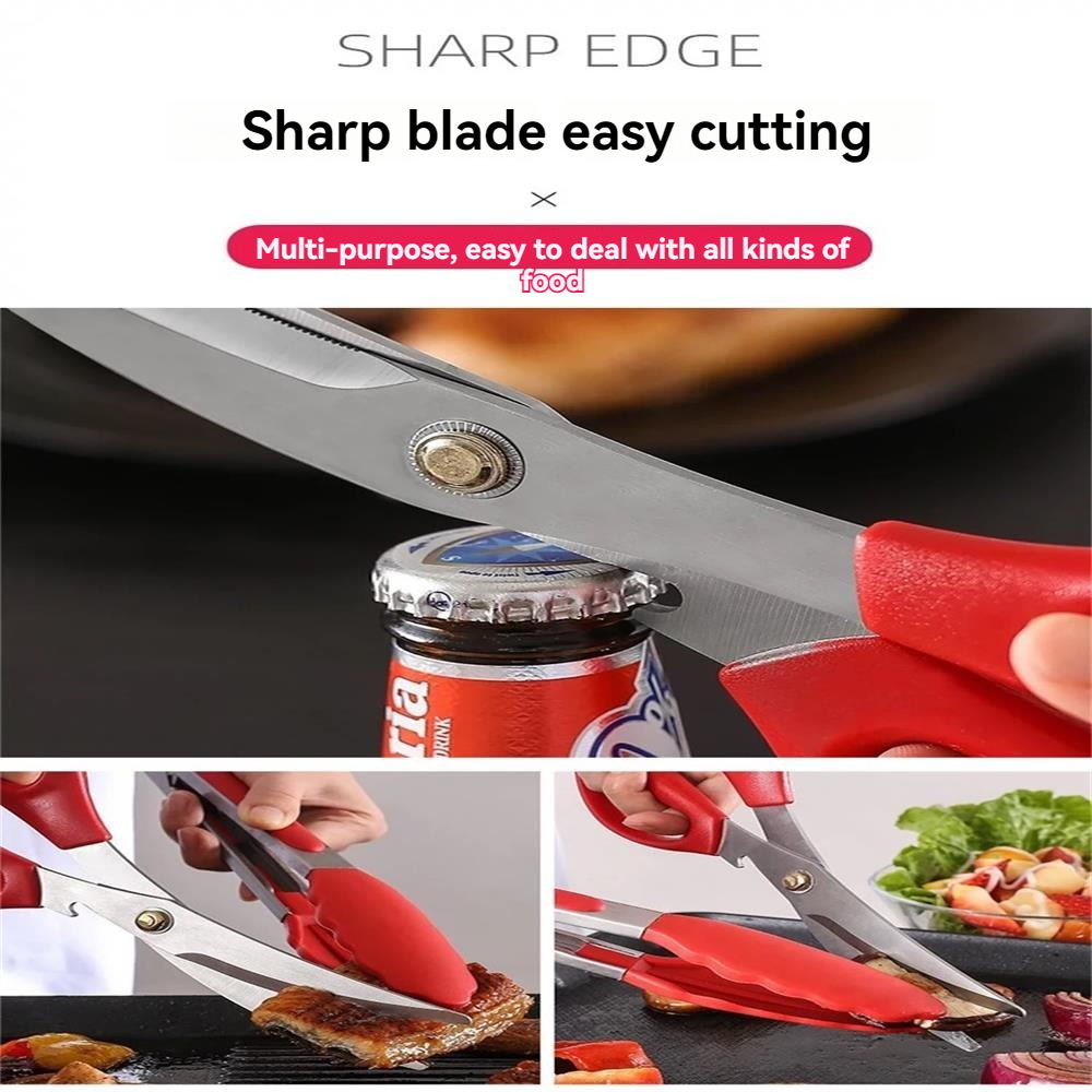 Stainless Steel Barbecue Sciss - Korean Kitchen Gadgets ulasan dan harga