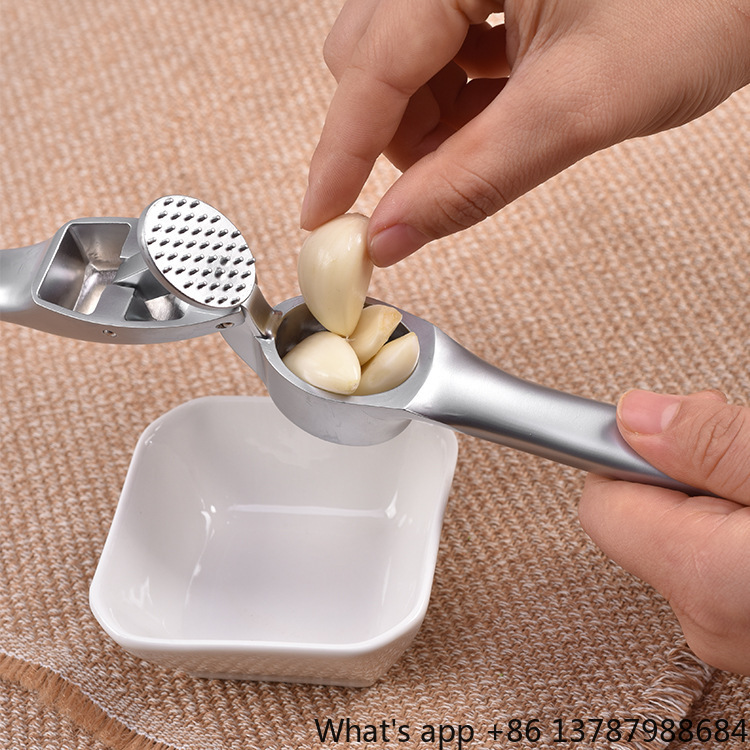 Zinc Alloy Garlic Press, Hand- - Kitchen Gadgets Garlic ulasan dan harga