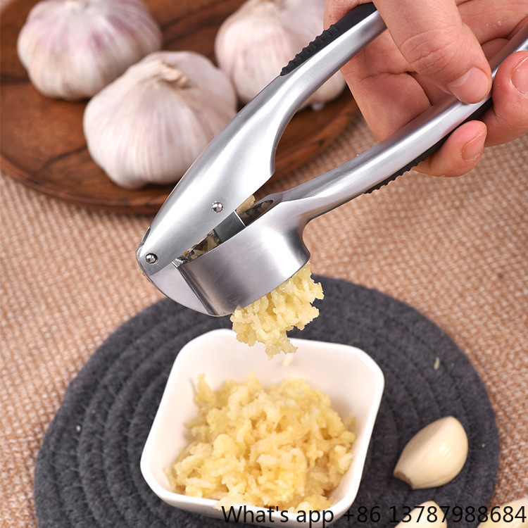 Zinc Alloy Garlic Press, Hand- - Kitchen Gadgets Garlic ulasan dan harga