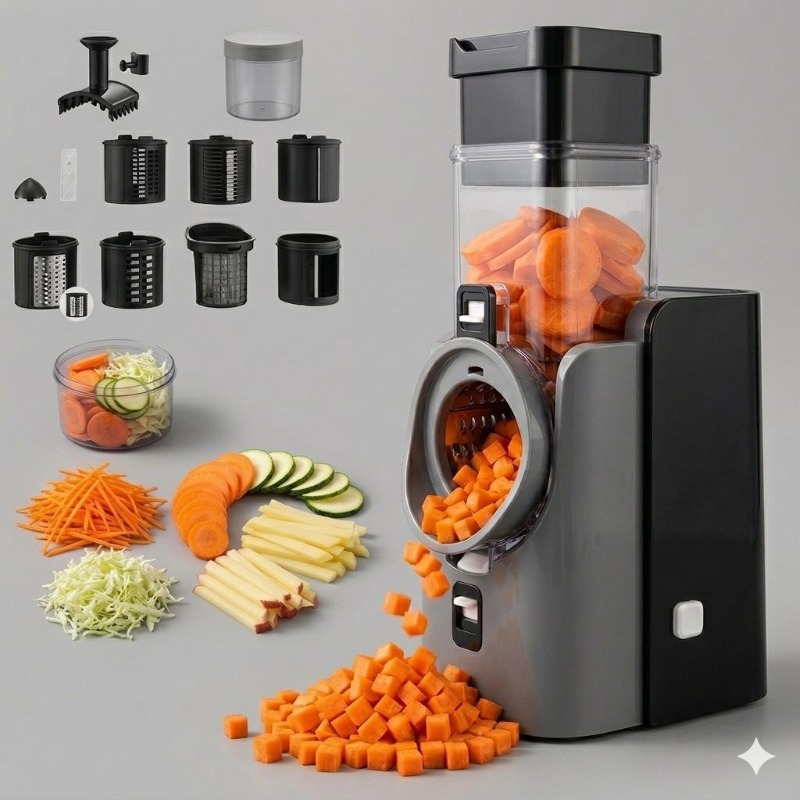 220V Electric Vegetable Dicer  - Kitchen Gadgets Electric ulasan dan harga