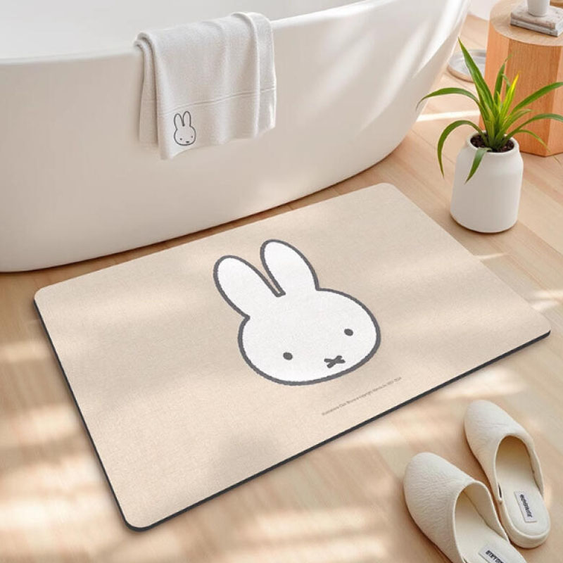 Miffy Anti Slip Floor Mats Ins - Korean Kitchen Gadgets ulasan dan harga