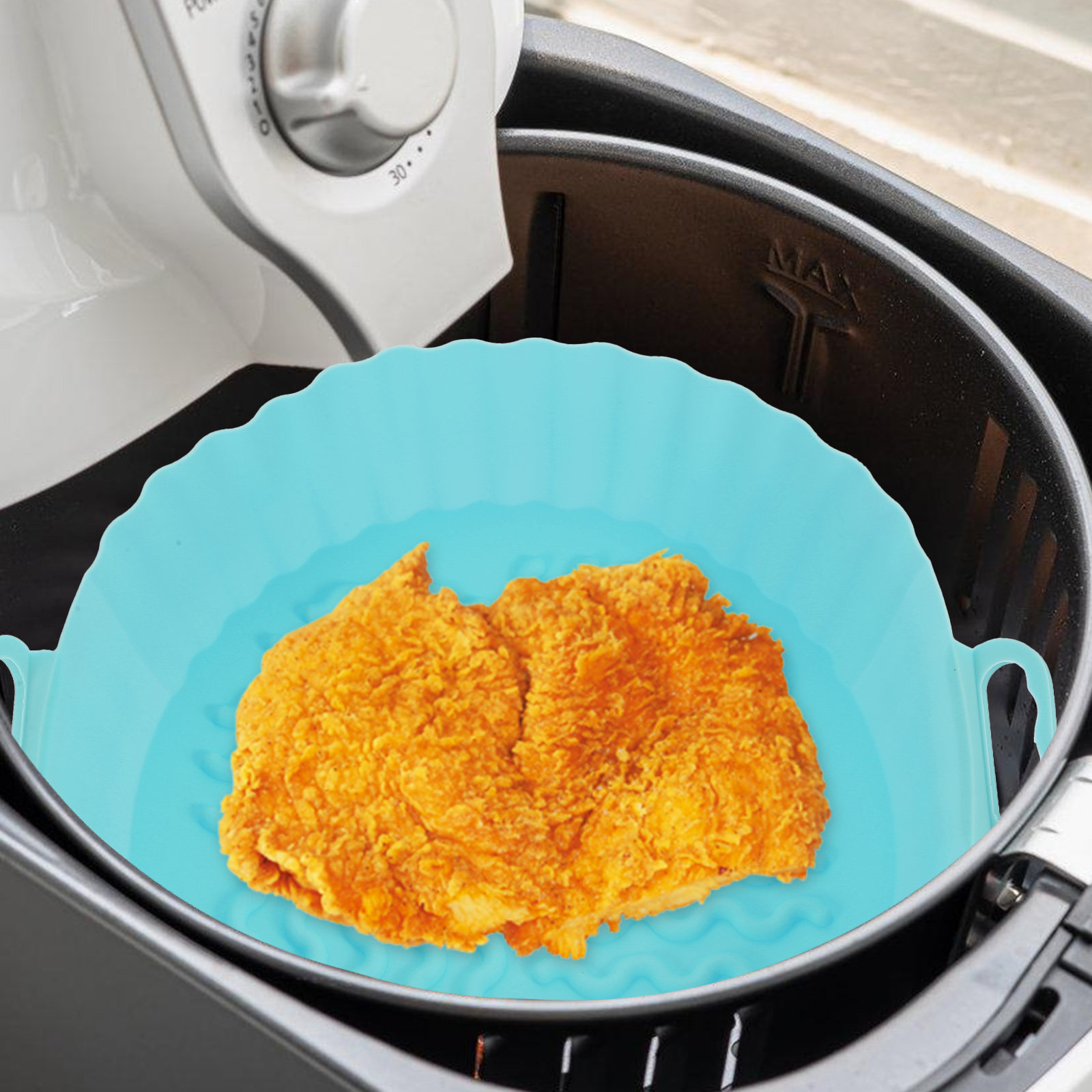 2Pcs Silicone Baking Mat for A - Air Fryer Accessories ulasan dan harga