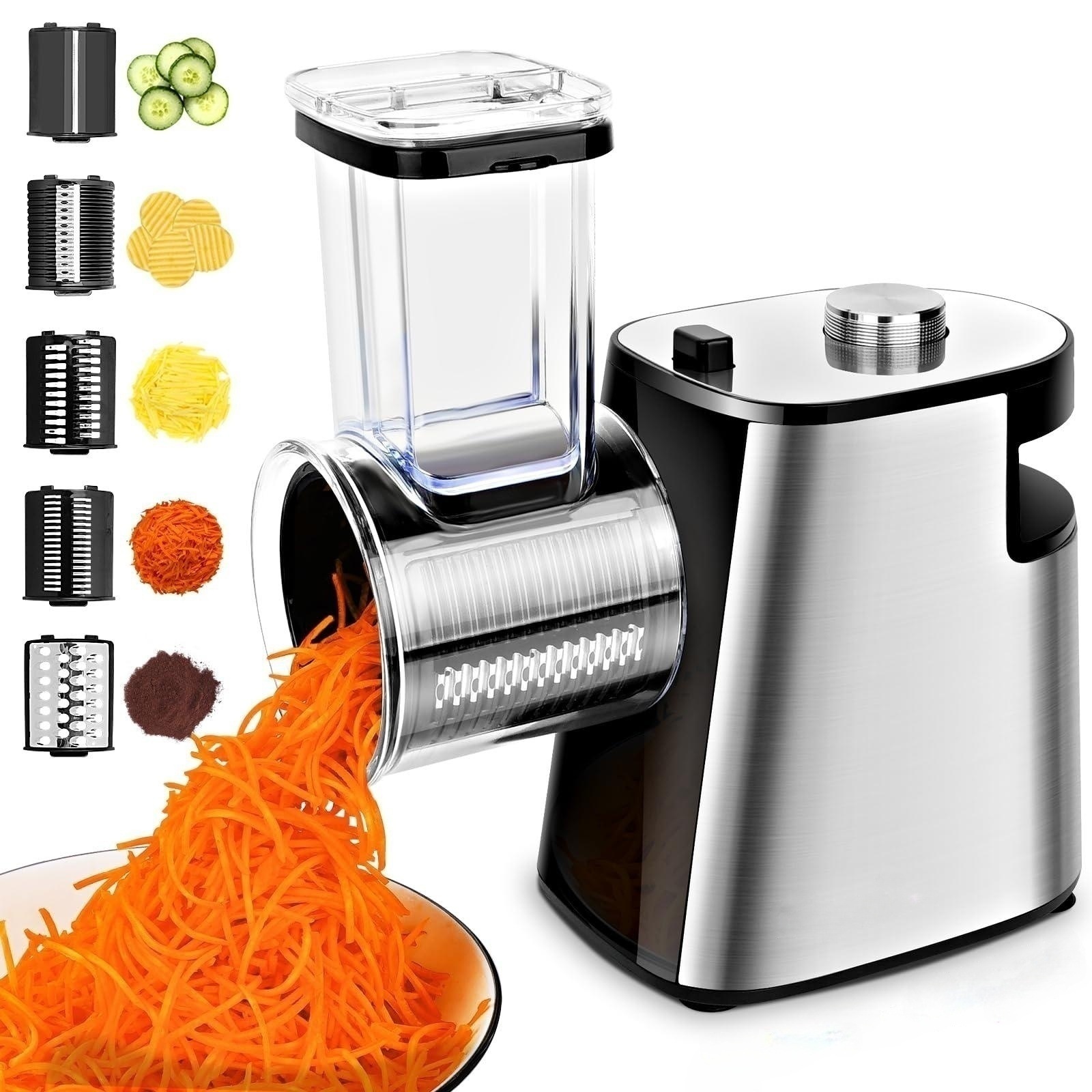 Food Slicer Cheese Grater Kitc - Kitchen Gadgets Electric ulasan dan harga