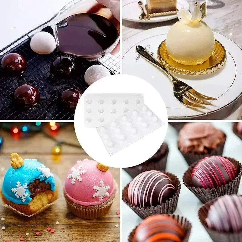 3D Sphere Silicone Mold For Mo - Kitchen Gadgets Worth Buying ulasan dan harga