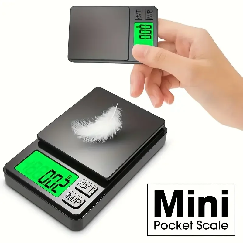 200/500/1000g 0.01g mini digit - Digital Kitchen Scale ulasan dan harga