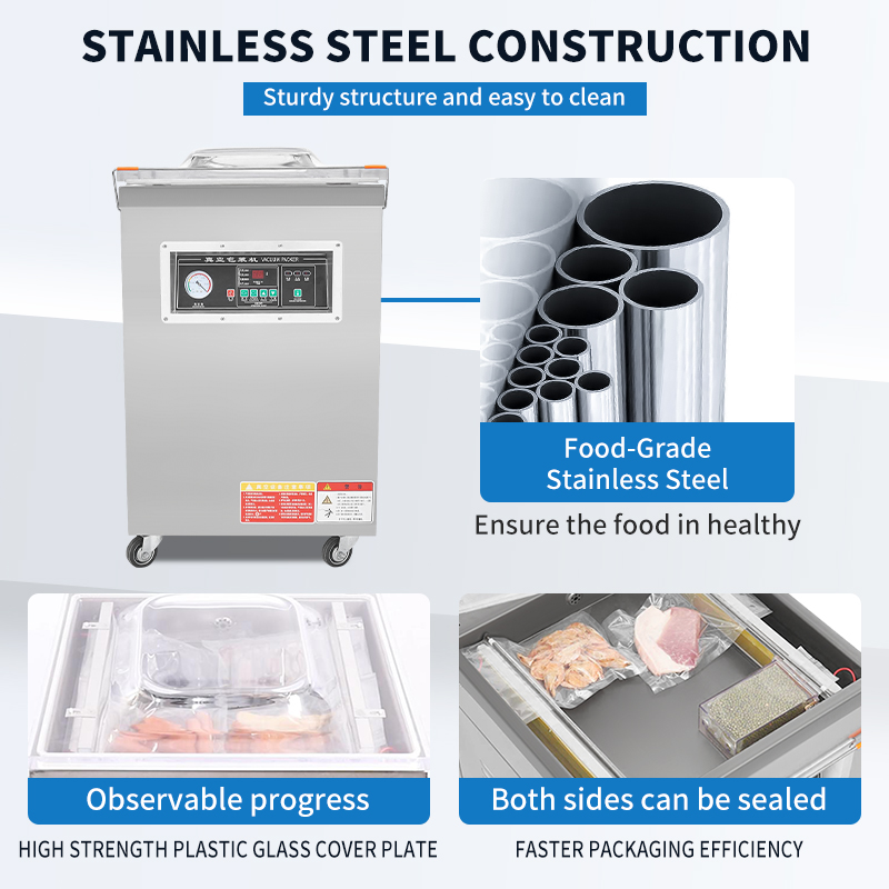 DZ-500  Vertical Single Chambe - Food Vacuum Sealer ulasan dan harga