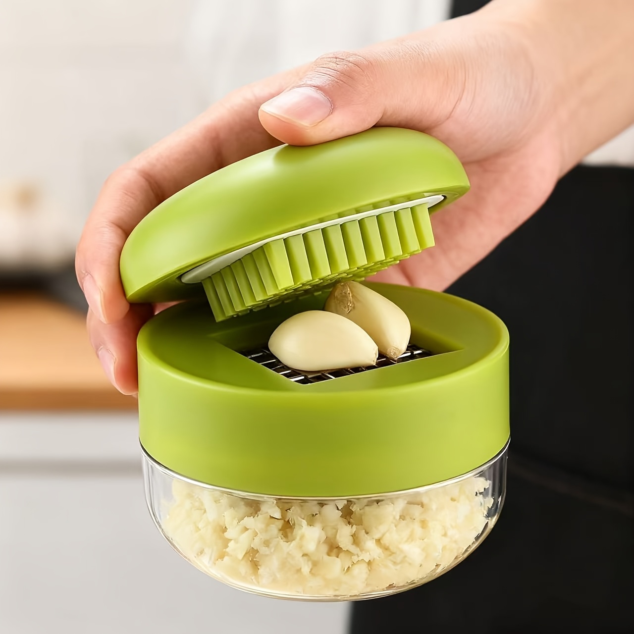 1-Piece Garlic Chopper Manual  - Kitchen Gadgets Garlic ulasan dan harga