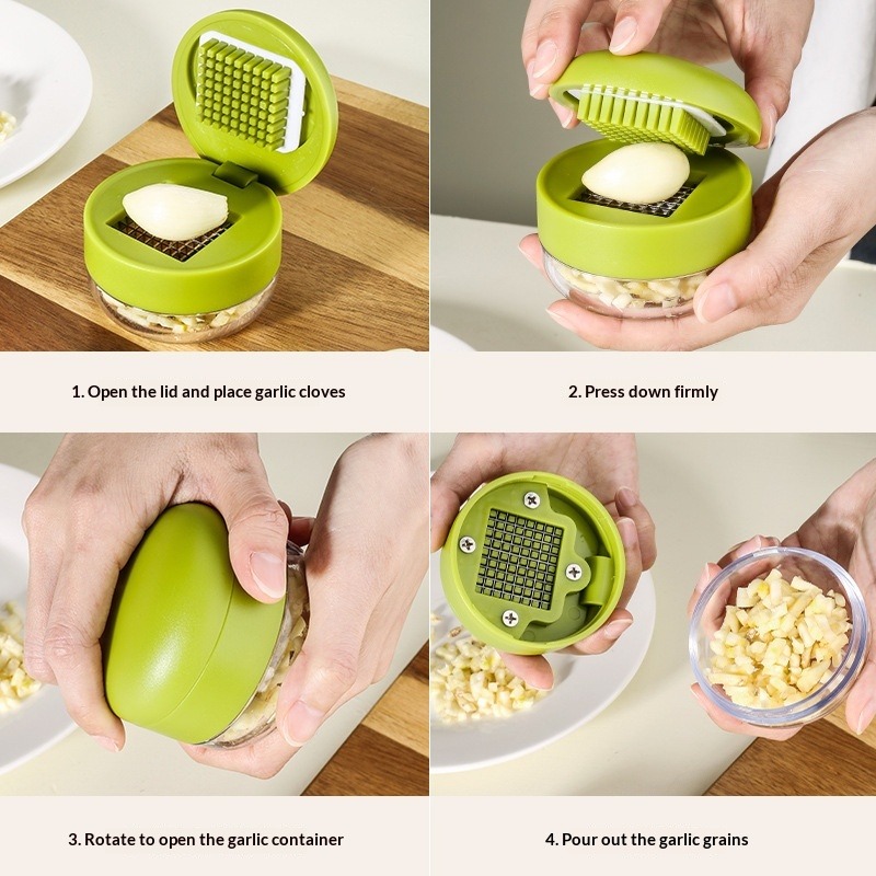 1-Piece Garlic Chopper Manual  - Kitchen Gadgets Garlic ulasan dan harga