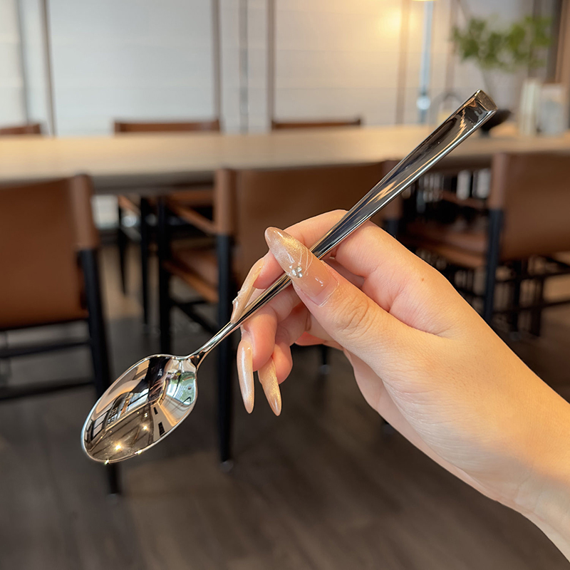 Korean Stainless Steel Spoon L - Korean Kitchen Gadgets ulasan dan harga