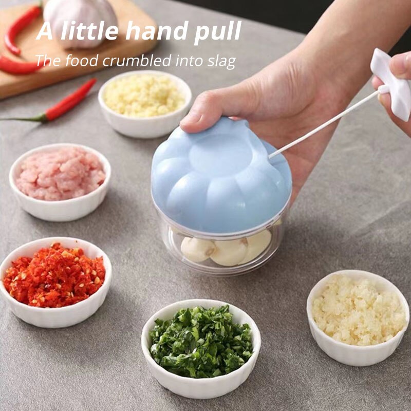 1pc Blue/Pink Manual Garlic Ma - Kitchen Gadgets Garlic ulasan dan harga