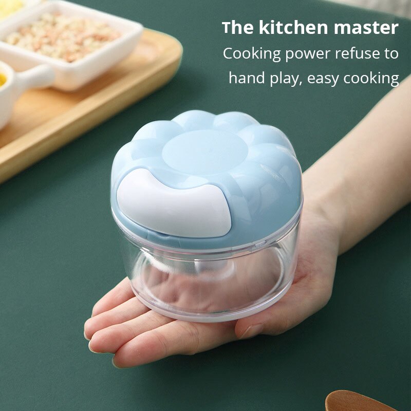 1pc Blue/Pink Manual Garlic Ma - Kitchen Gadgets Garlic ulasan dan harga