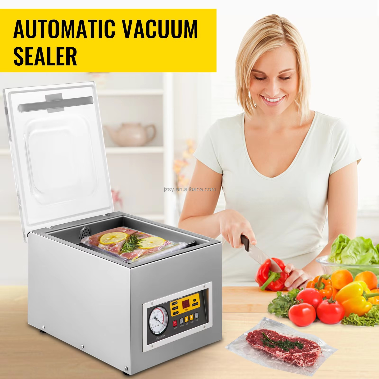Vacuum Packing Machine Commerc - Food Vacuum Sealer ulasan dan harga
