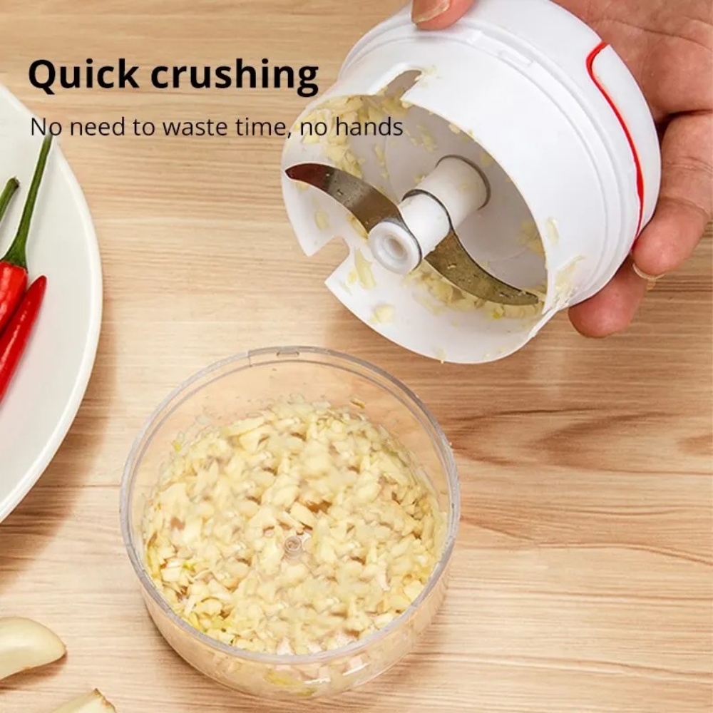 Manual Garlic Masher Hand Pull - Kitchen Gadgets Garlic ulasan dan harga