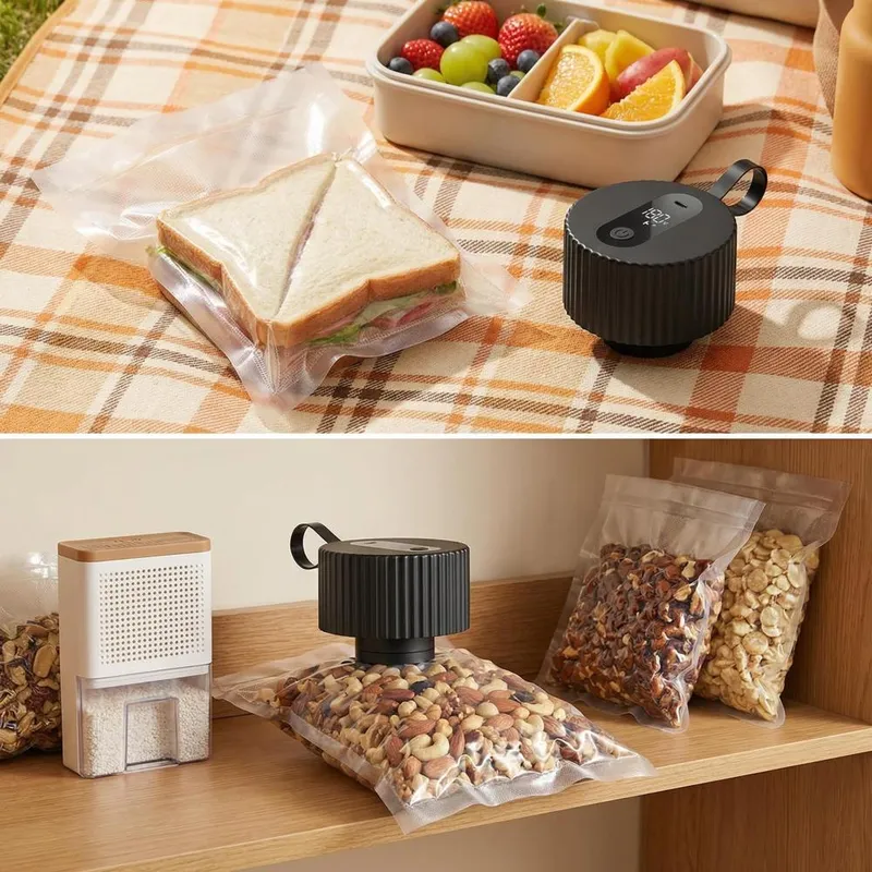 3‑in‑1 Handheld Electric Mason - Food Vacuum Sealer ulasan dan harga