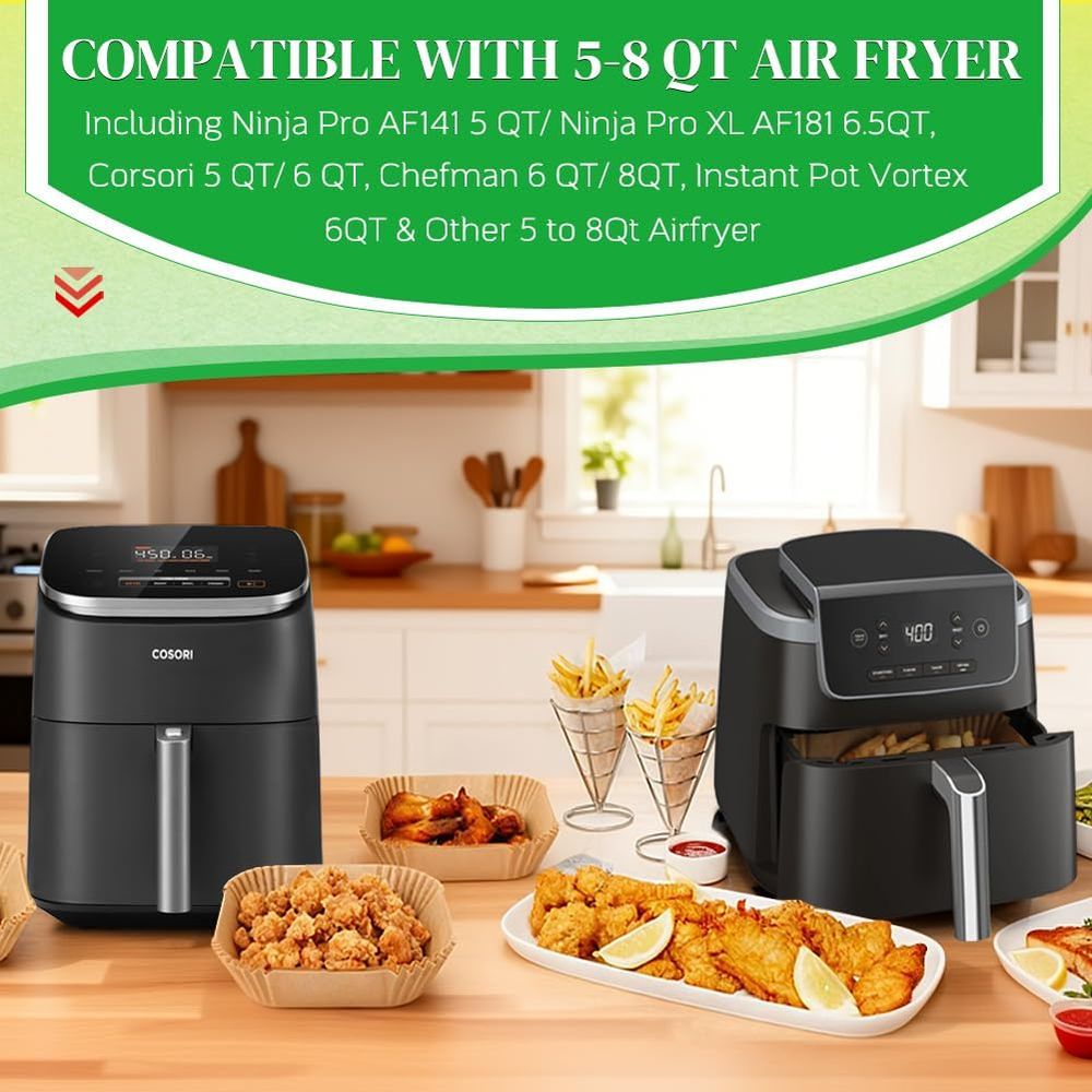 300PCS Disposable Air Fryer Pa - Air Fryer Accessories ulasan dan harga