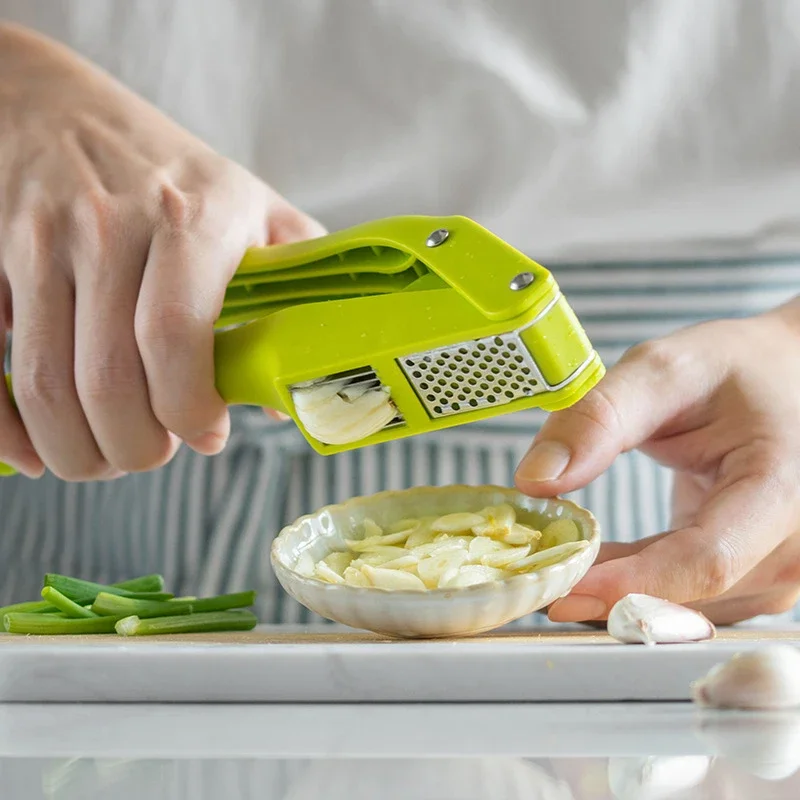2 in 1 Garlic Ricer and Slicer - Kitchen Gadgets Garlic ulasan dan harga