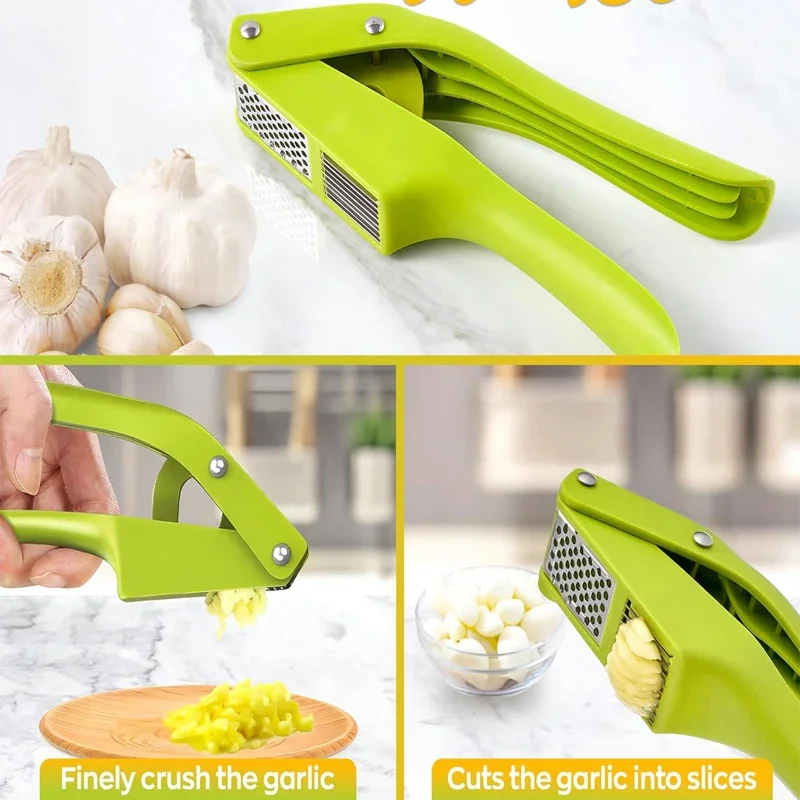 2 in 1 Garlic Ricer and Slicer - Kitchen Gadgets Garlic ulasan dan harga