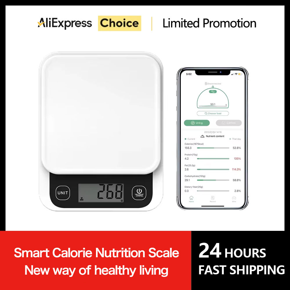 5kg/0.1g/1g Smart Kitchen Scal - Digital Kitchen Scale ulasan dan harga